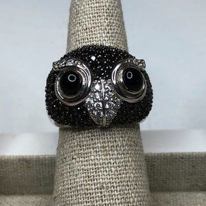 Owl Face Ring